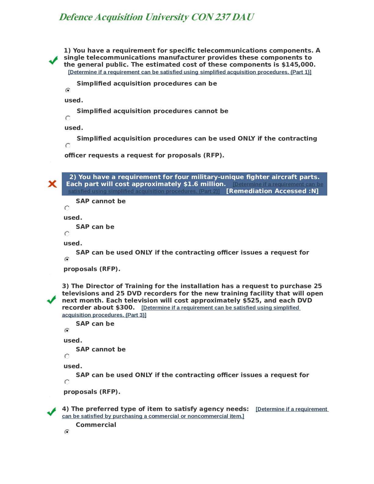 Preview of Defence Acquisition University CON 237 DAU